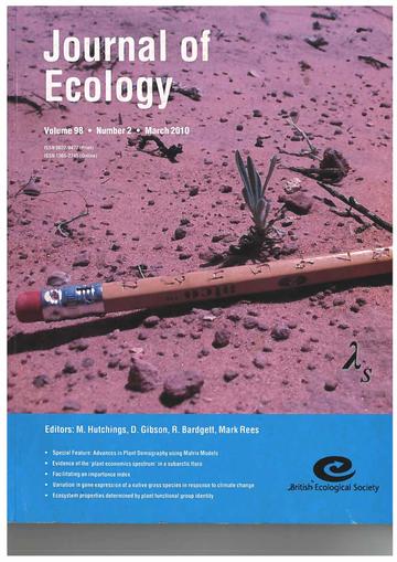 Journal of Ecology 2010